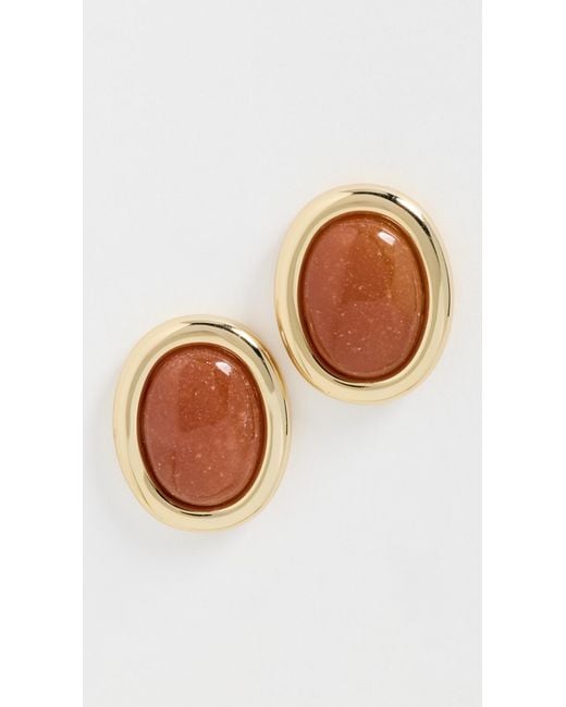 Luv Aj Metallic Sunset Stone Studs