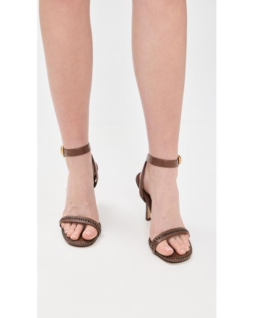 Larroude Black Verona Sandals