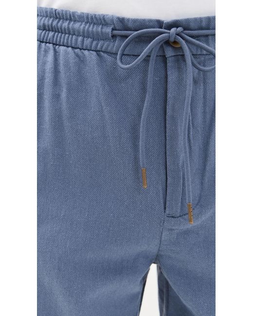 Rails Blue Callum Drawstring Pants for men