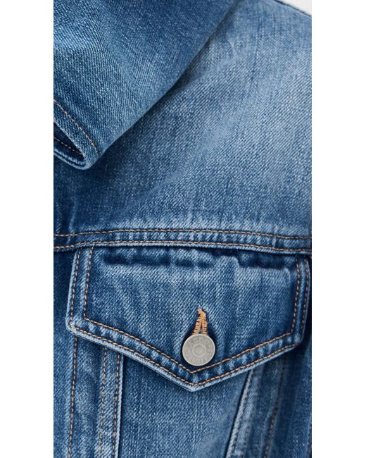 Acne Blue Denim Coast Jacket