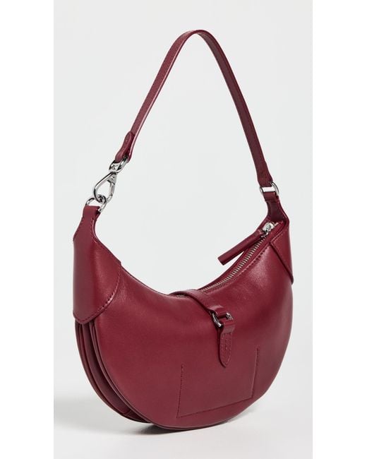 Polo Ralph Lauren Purple Sport Calf Polo Id Mini Shoulder Bag