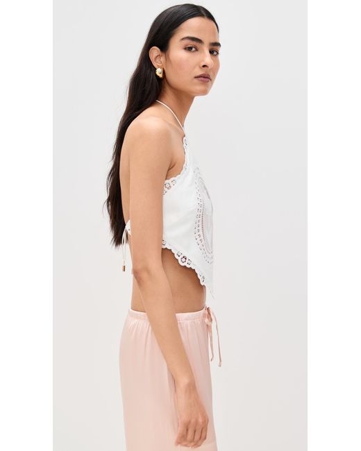 retroféte White Summer Top