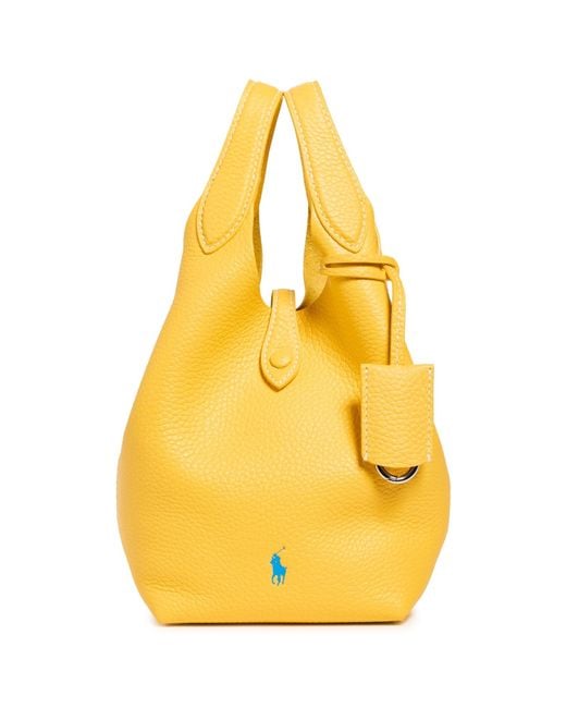 【Polo Ralph Lauren】ドラムペブルクロスボディバッグ Polo Ralph Lauren Shiny Drum Pebble Crossbody Bag | Shopbop