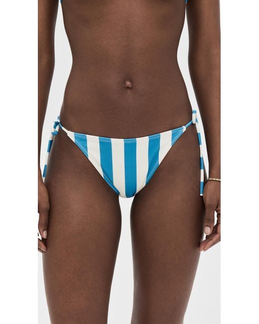 Solid & Striped Blue The Iris Bikini Bottoms