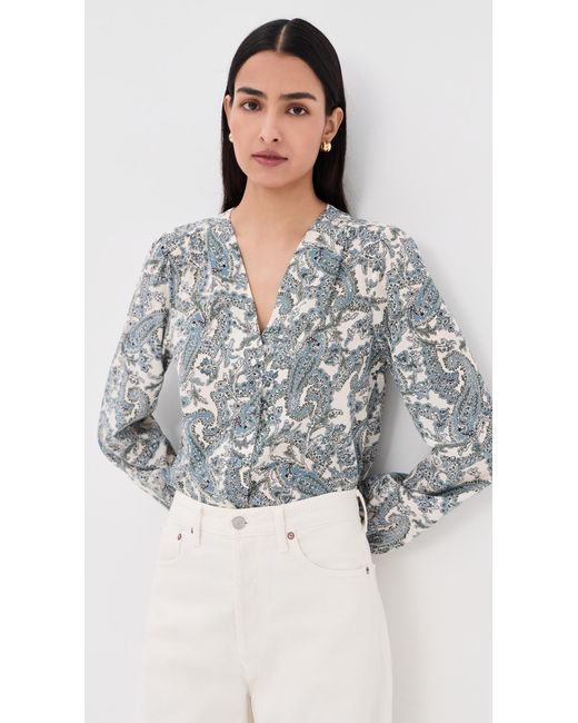 Veronica Beard Multicolor Farah Blouse