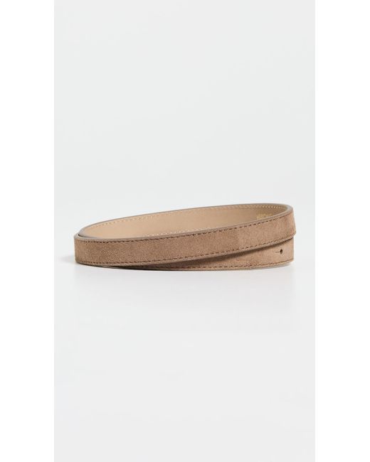 Veronica Beard Multicolor Suede Dash Belt
