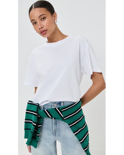 Le Bos White Dylan Tee