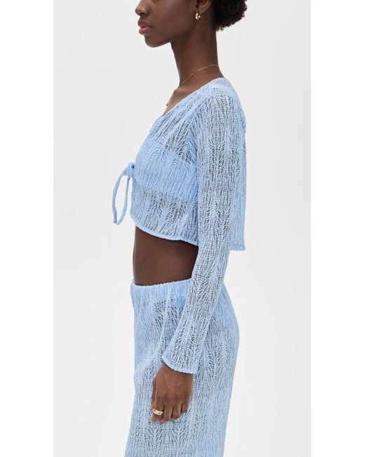 Peixoto Blue Jesse Top