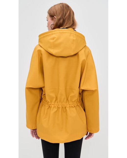 Rabanne Orange Rain Jacket