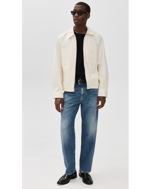 Rag & Bone Natural Simon Denim Garage Jacket for men