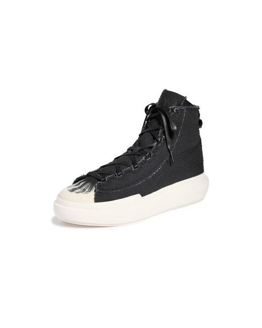 Y-3 Black Nizza High Top Sneakers M 5/ W 6