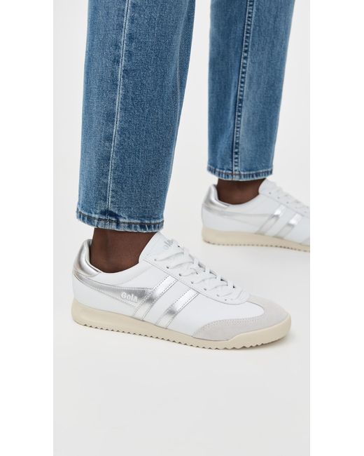 Gola White Torpedo Mirror Sneakers