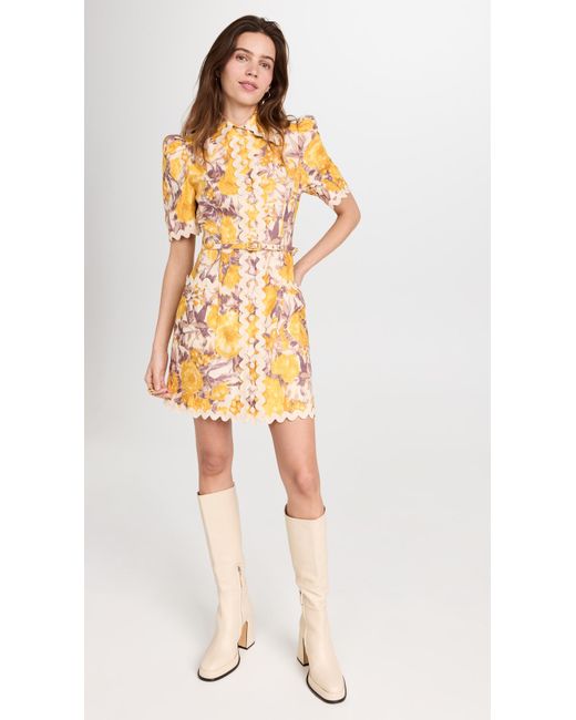 Zimmermann High Tide Ric Rac Mini Dress Lyst