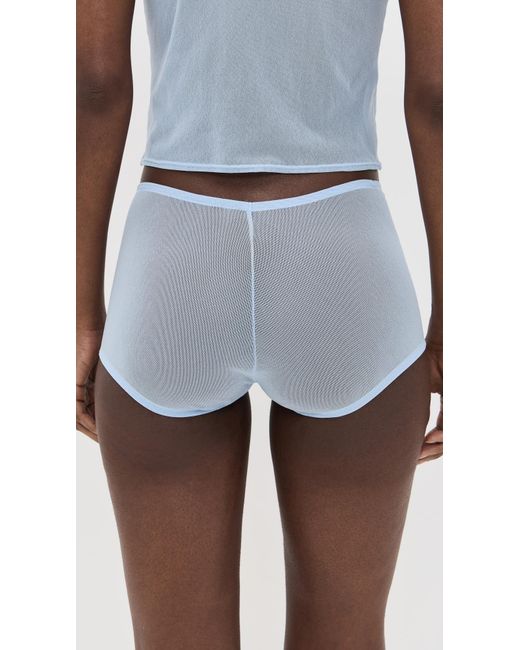 Skarlett Blue White Spellbound Mesh Short