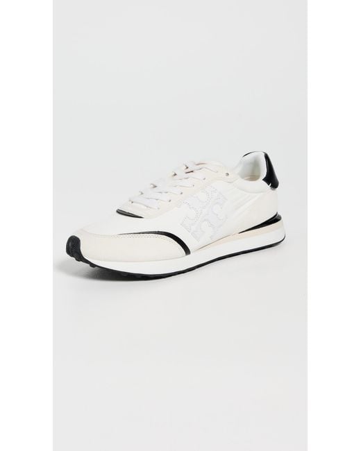 Tory Burch White Destiny Trainers