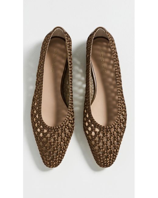 Veronica Beard Brown Cienna Flats