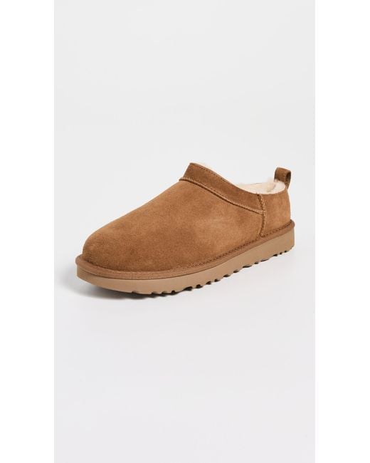 Ugg White Classic Micro Boots