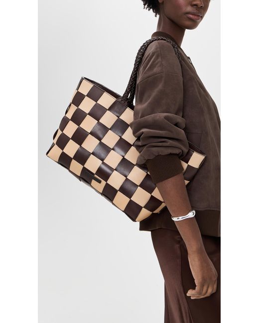 Loeffler Randall Multicolor Klara Woven Tote