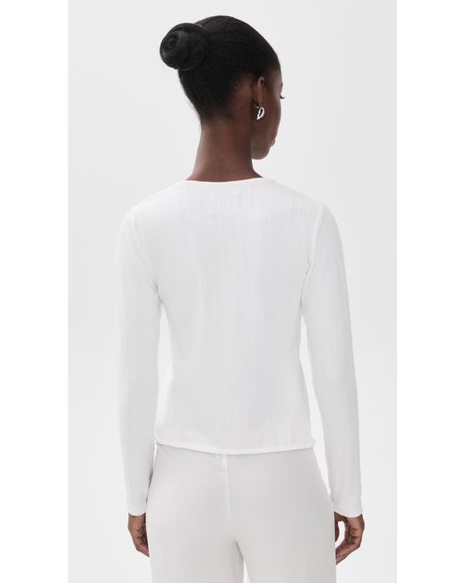 Sixxta White Helen Top