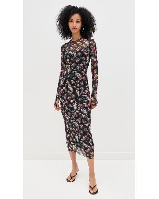 AFRM Black Ashland Dress