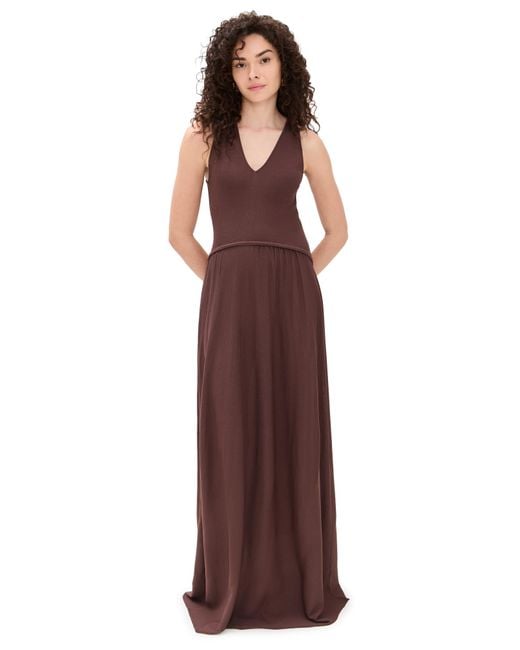 Solid & Striped Purple The Maggie Dress