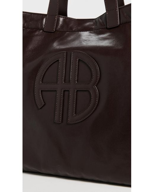 Anine Bing Black Large Rio Tote