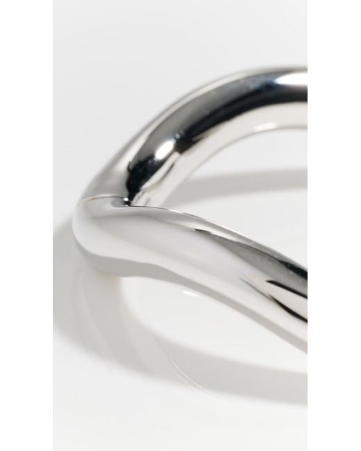 Charlotte Chesnais Black Wave Bracelet