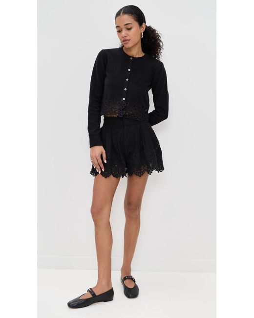 Sea Black Iyla Soutache Shorts