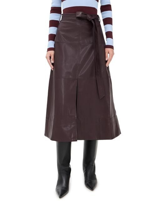 Tanya Taylor Black Hudley Skirt