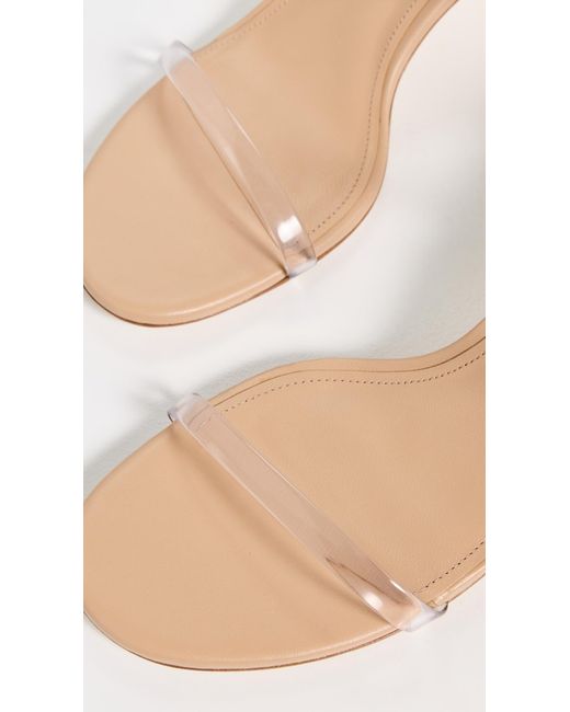 Larroude Black Dew Drop Mules