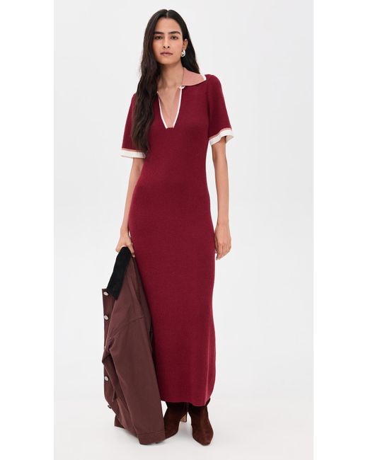 Le Bos Women's Boucle Polo Dress Le Bos Women's Boucle Polo Dress