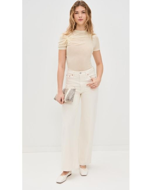 Agolde Natural Lissa Tee