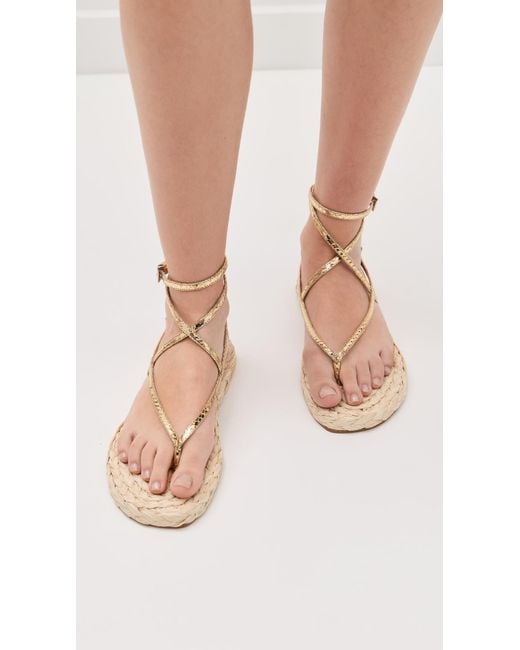 Paris Texas White Hydra Flat Sandals