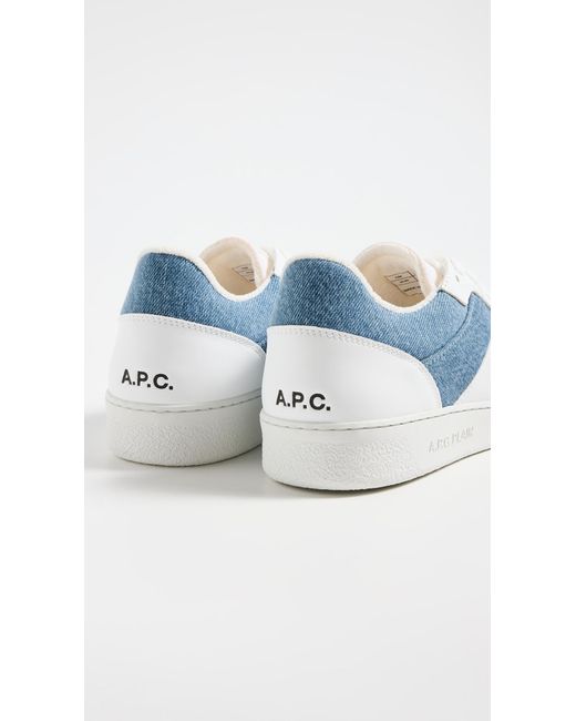 A.P.C. Blue A. P.c. Plain Sneakers