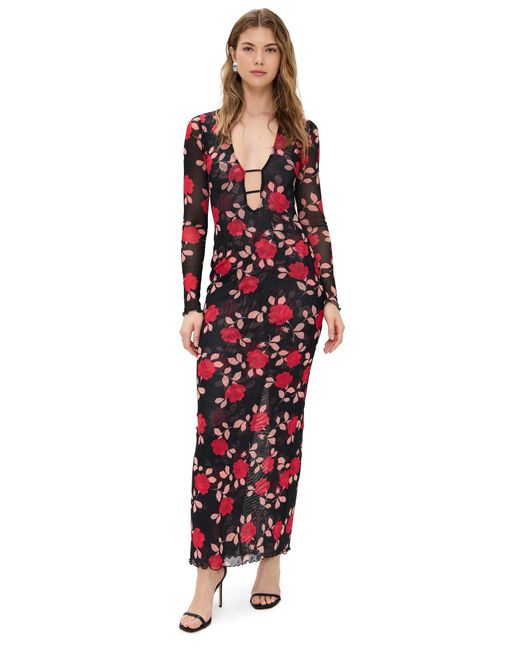 RESA Red Esme Maxi Dress