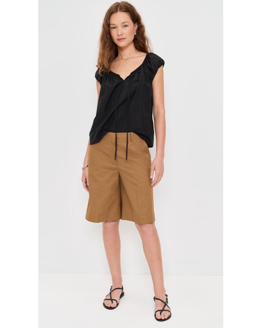 Theory Natural Relax Casual Shorts