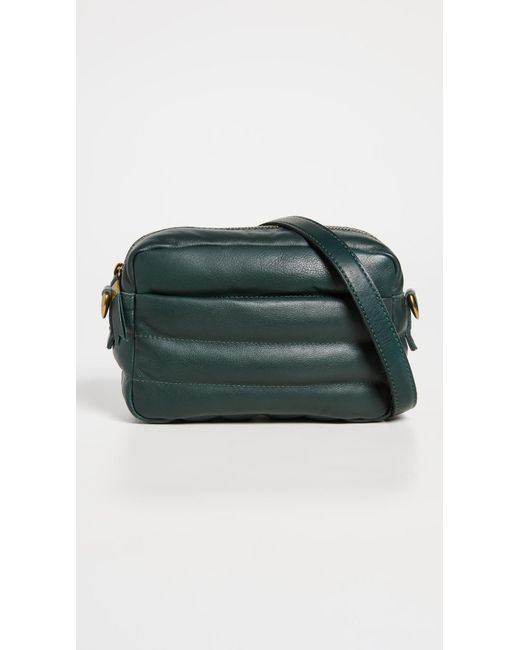 Madewell Leather The Transport Camera Bag Puff Edition in Green Lyst