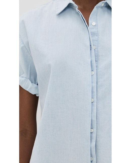 Xirena Blue Channing Shirt