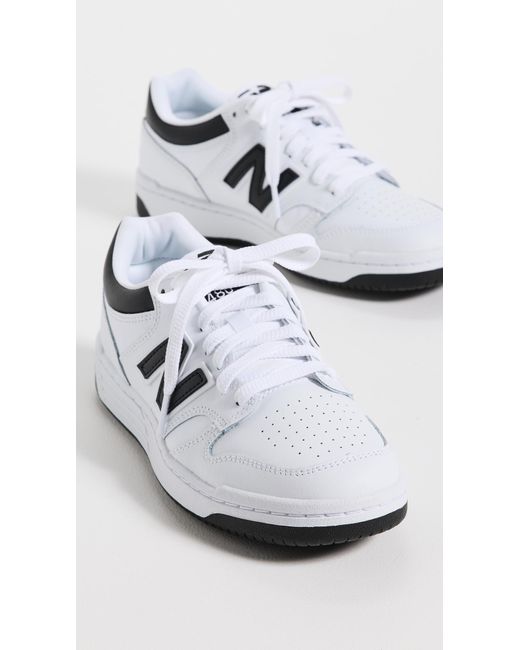 New Balance White 480 Sneakers M 7/ W 8