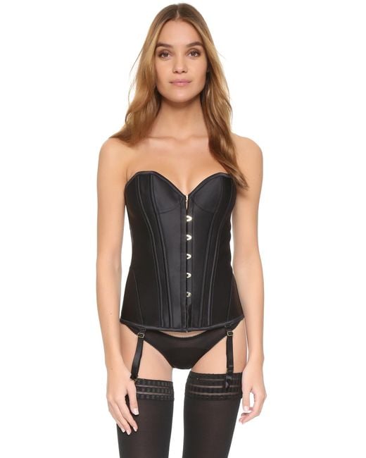 L'Agent by Agent Provocateur Penelope Corset in Black | Lyst Canada