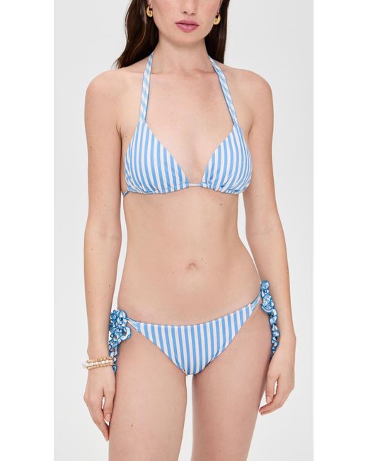 Agua Bendita Blue Alegria Citrus Bikini Bottoms