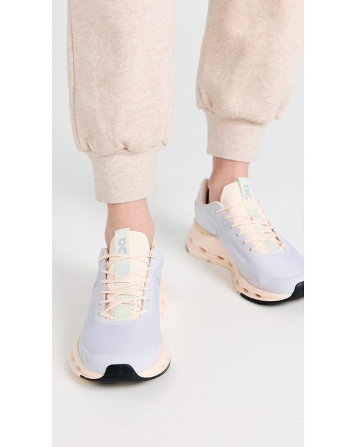 On Shoes White Cloudnova Form Sneakers 6