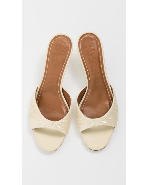 Staud Black Brigitte Mules