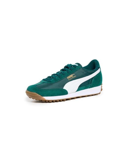 PUMA Green Easy Rider Vintage Sneakers for men