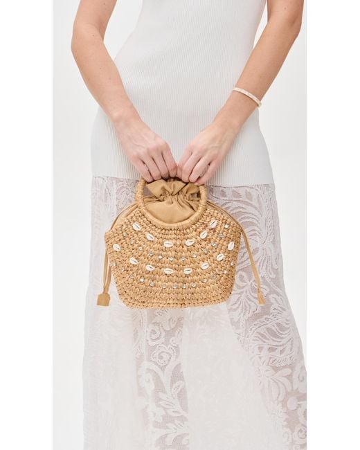 Hat Attack Natural Janie Shell Bag