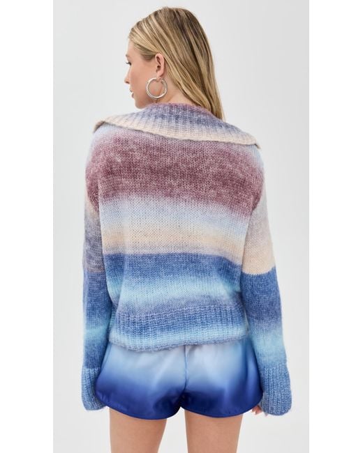 Solid & Striped Blue The Lola Pullover