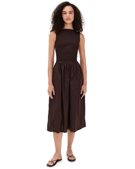 aje wave cut out dress Ring Midi Size:5-6 Years(130cm) DL_SHORT DRESSES Desi corset top –