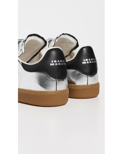Isabel Marant White Beth Sneaker