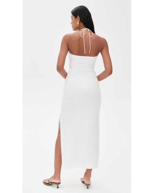 SIR. Camellia Midi Dress in White | Lyst