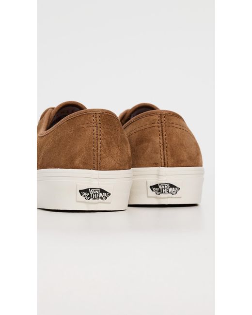 Vans White U Authentic Sneakers